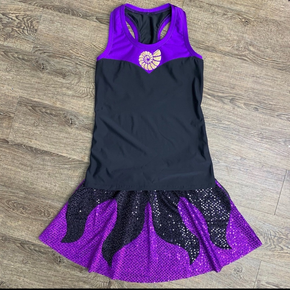 Ursula Sea Witch Running Costume